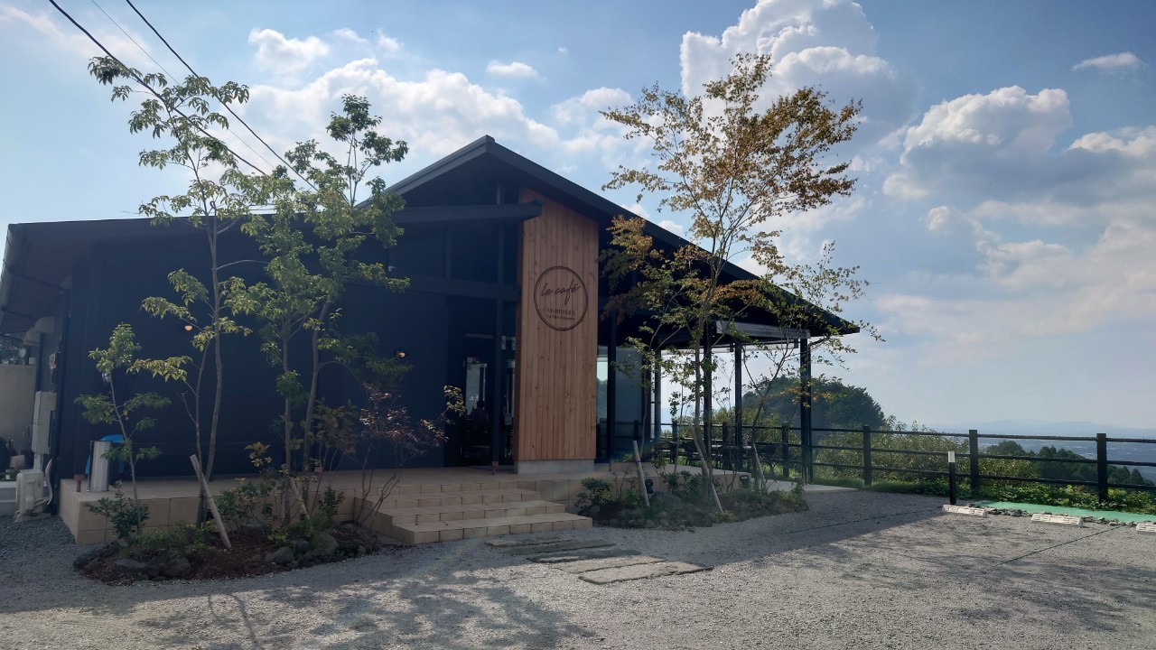 le café NISHIHARAの外観